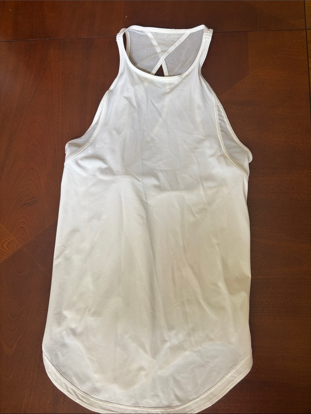 lululemon athletica White Racerback Training Tank